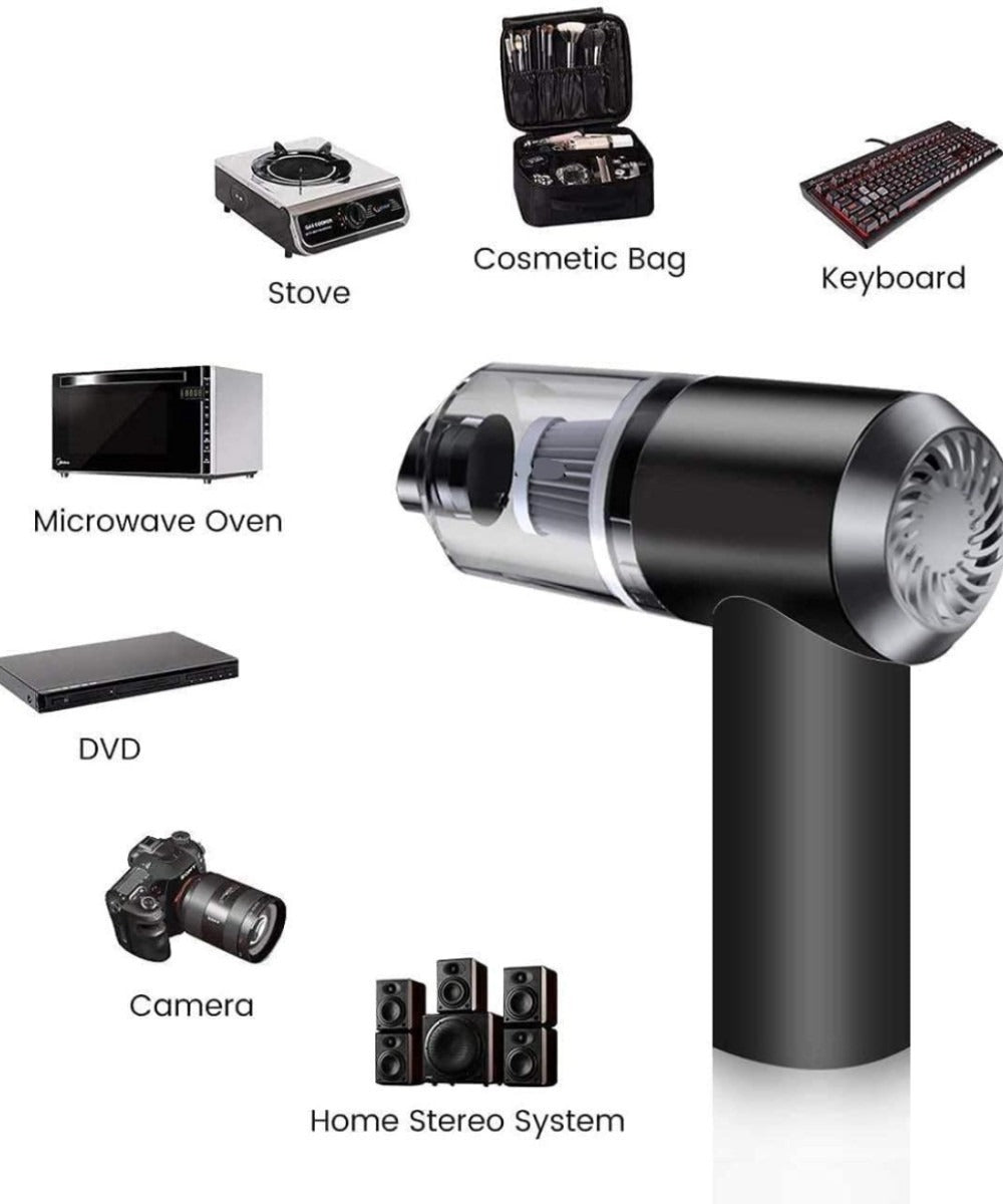 3 In 1 Mini Car Vacuum