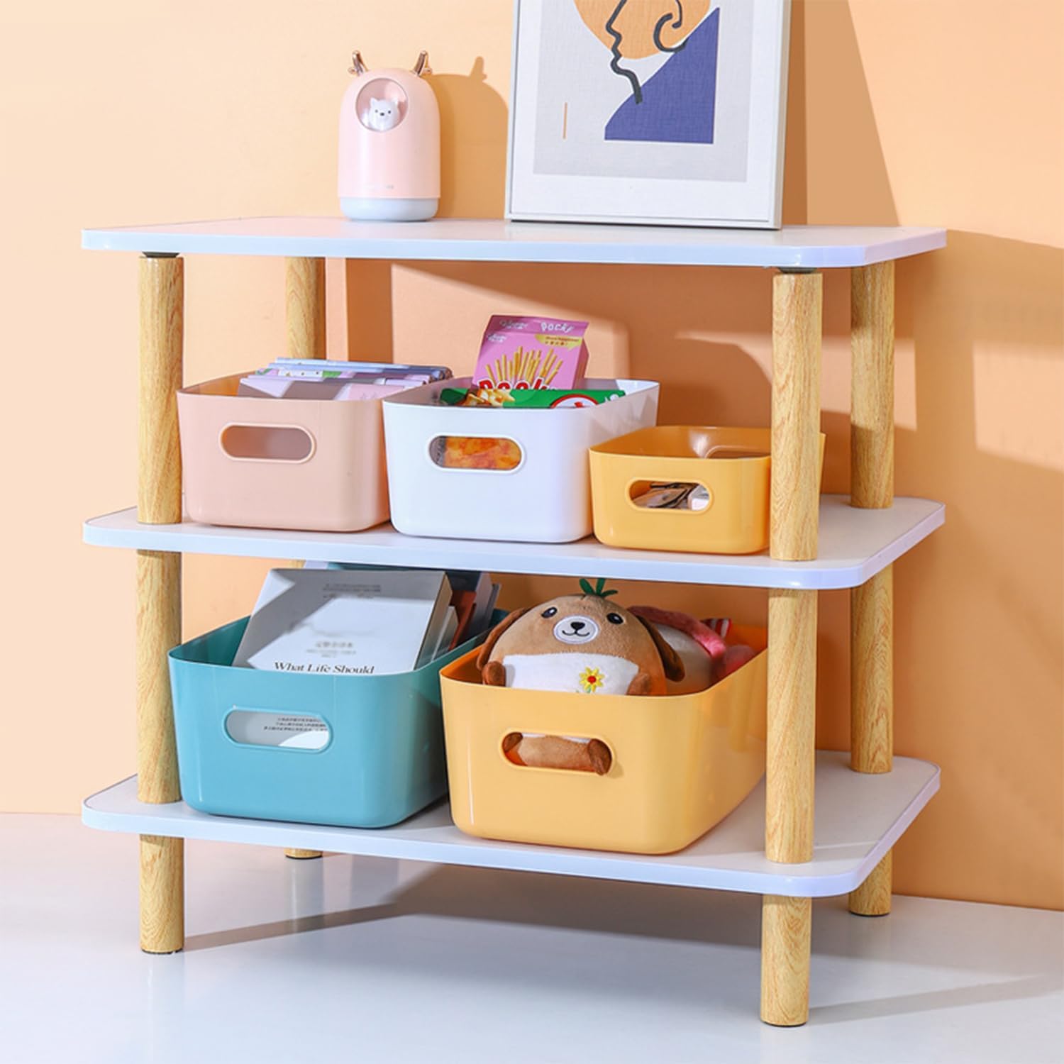 3 Piece Plastic Storage