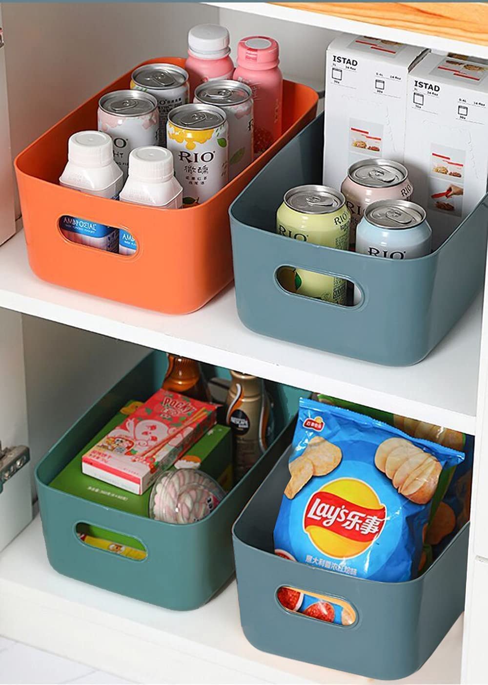 3 Piece Plastic Storage