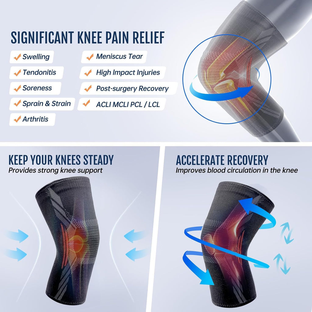 3D Knee Caps for Women & Men