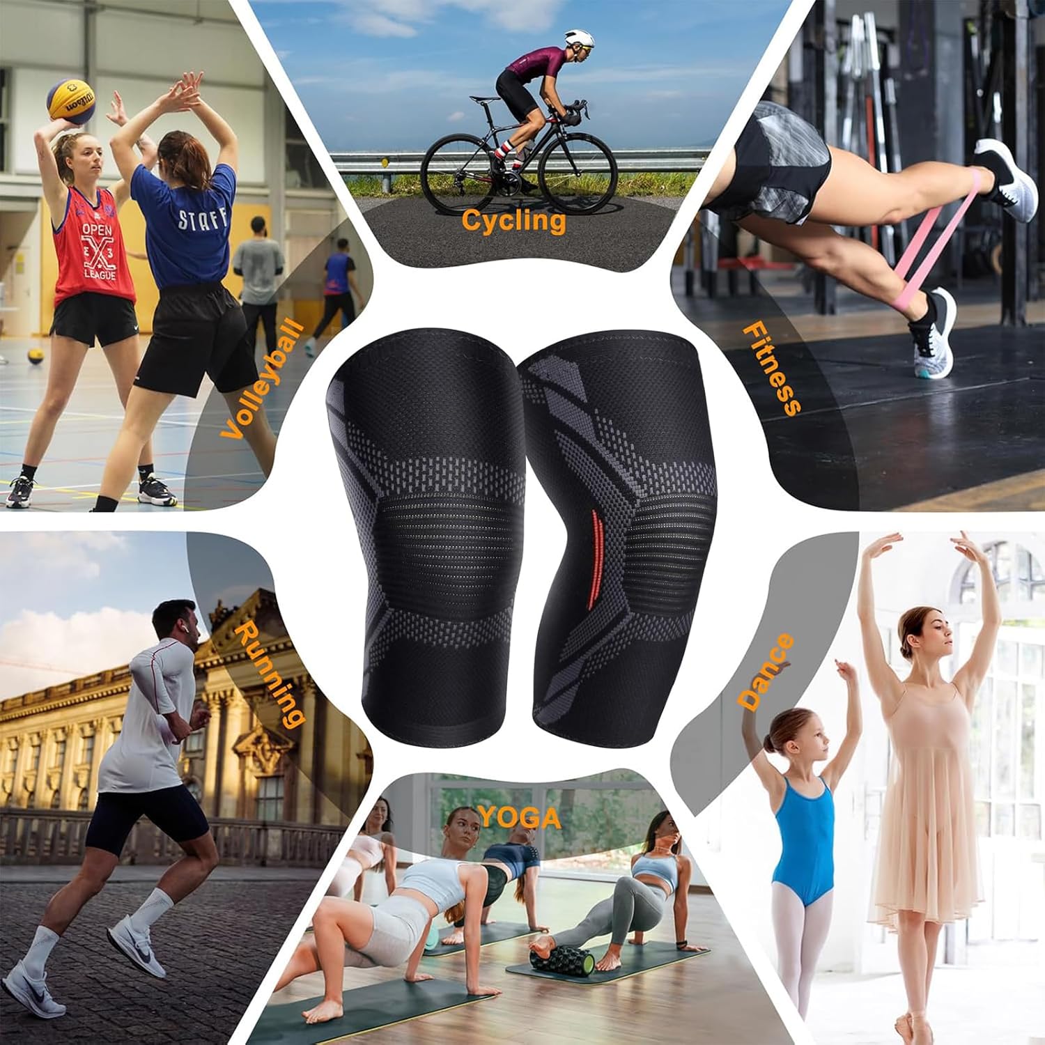 3D Knee Caps for Women & Men