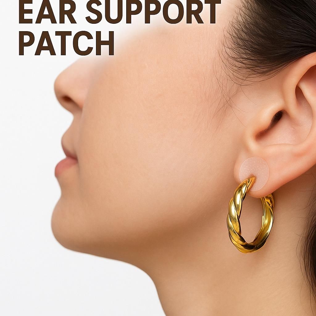 Premium Earlobe Support Patches (100 PCS)