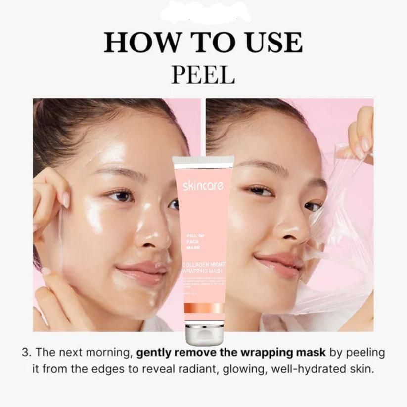 Collagen Night Wrapping Peel Off Mask💆♀️  (buy 1 get 1 free!!✨)