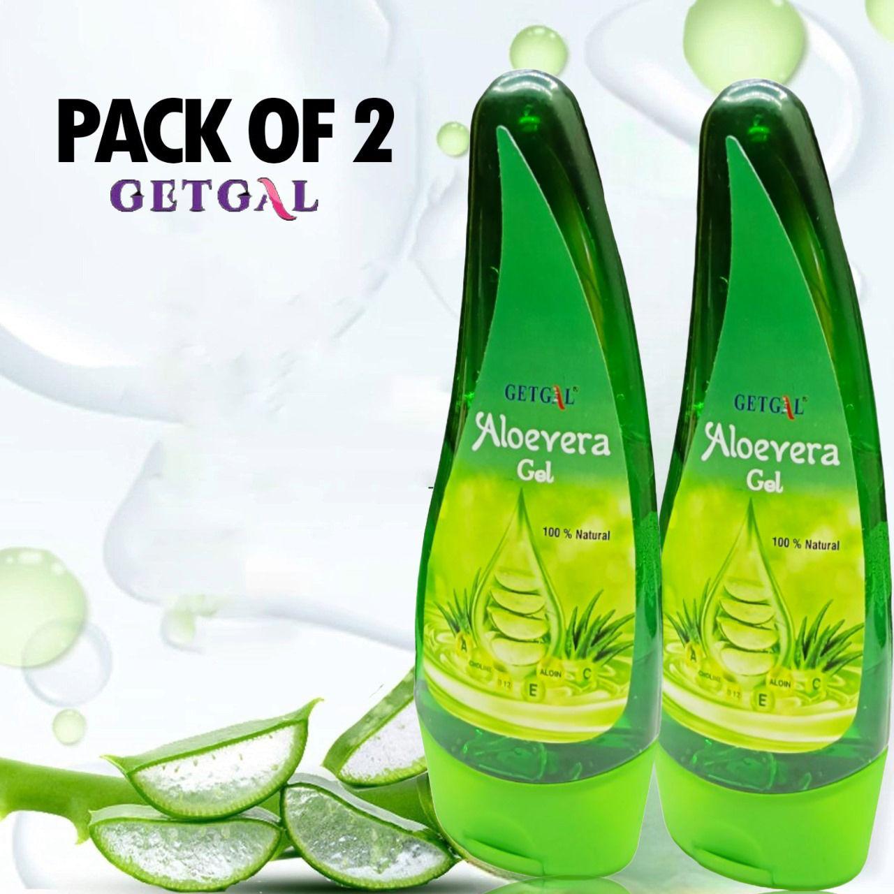 Aloe Vera Gel for Intense Hydration (PACK OF 2)