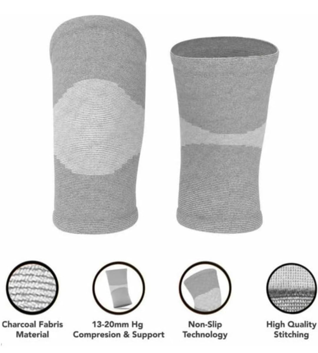 Bamboo Yarn Knee Brace