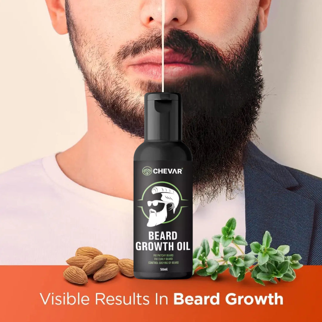 Chevar Beard Oil Beard Growth Oil For Men