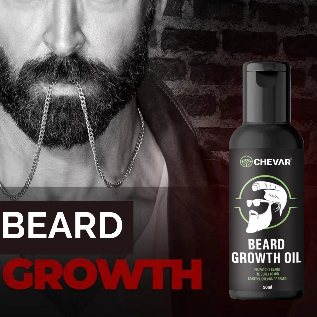 Chevar Beard Oil Beard Growth Oil For Men