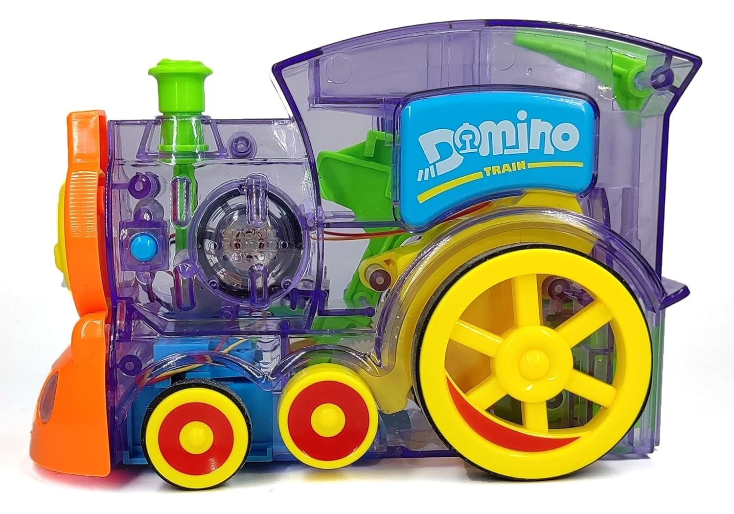 Domino Rally Train Model with Lights and Sounds