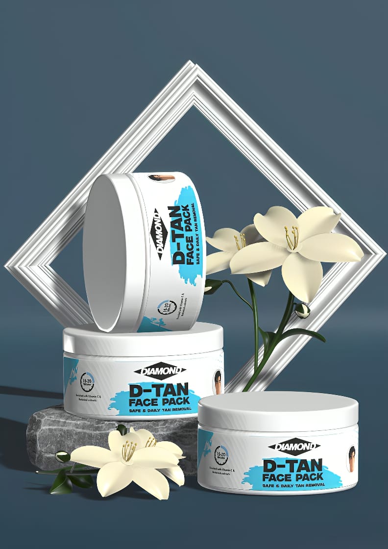 D-tan cream (for instant tan removal and glow)