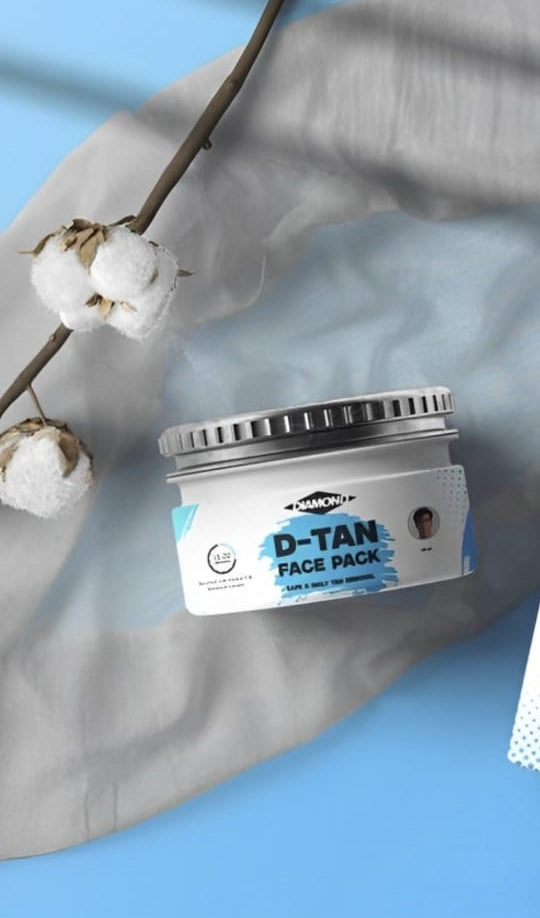 D-tan cream (for instant tan removal and glow)