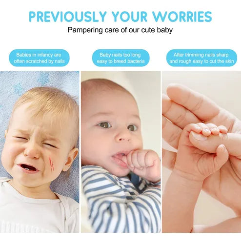 Electric Nail Trimmer Set For Baby