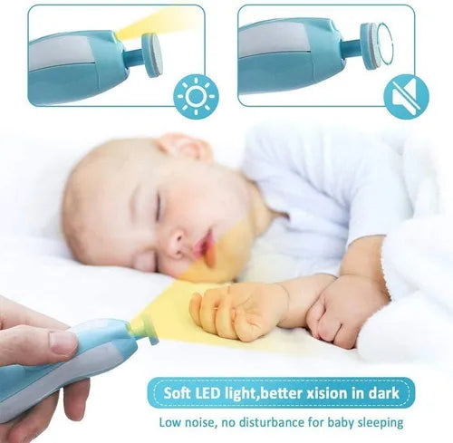 Electric Nail Trimmer Set For Baby