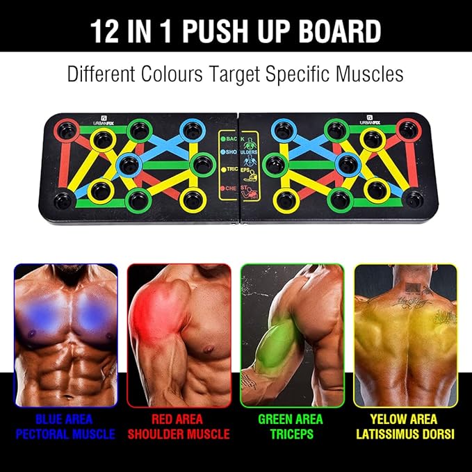 Foldable Push Up Board For Exercise