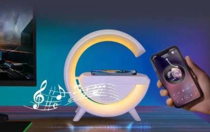 G-Shape LED Wireless Charging Speaker Lamp