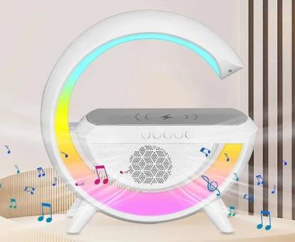 G-Shape LED Wireless Charging Speaker Lamp