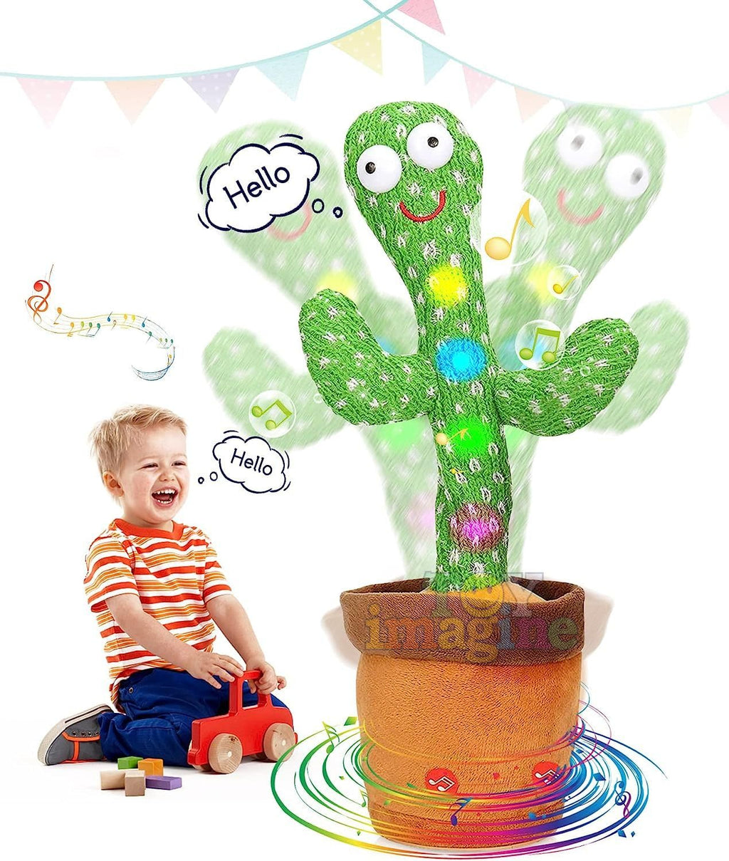 LED Musical Dancing & Mimicry Cactus Toy
