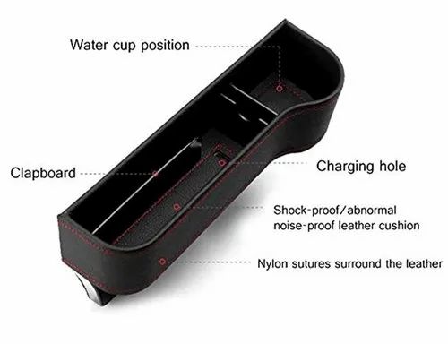 Non Plastic Car Seat Gap Organizer