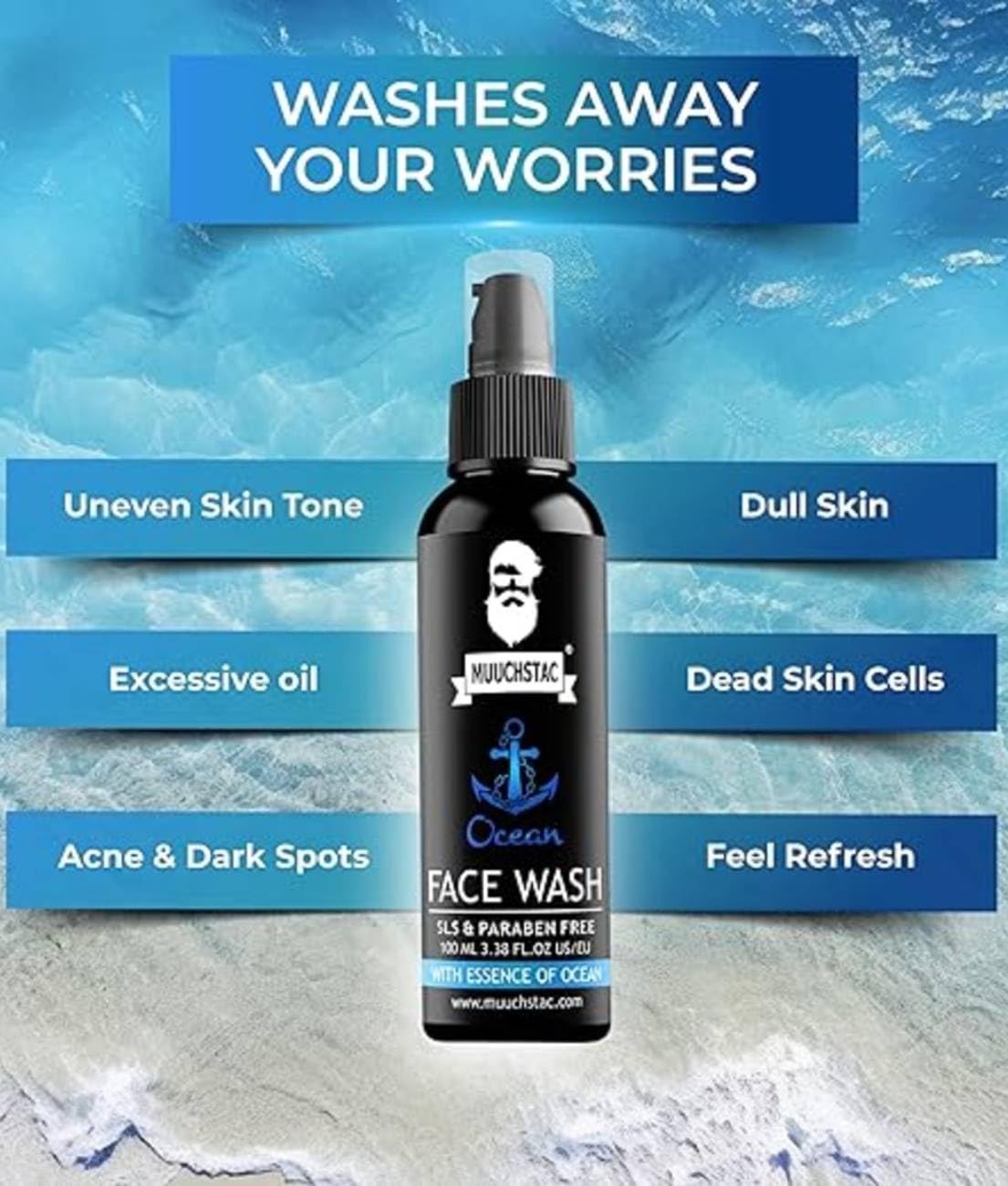 Ocean Face Wash for Men (PACK OF 2)