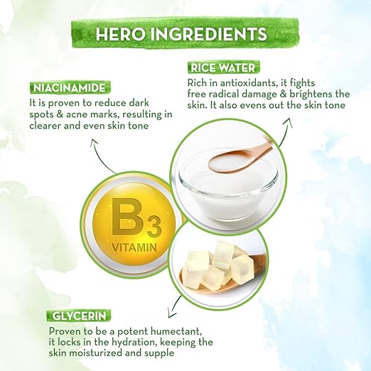 Rice Glow & Clean Rice Whitening Face Wash (PACK OF 2)