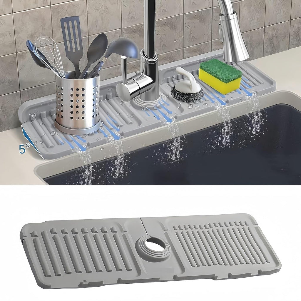 Sink Drainer Pad Faucet Mat for Kitchen Sink Wash Basin