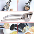 Stainless Steel Heavy Duty Home Kitchen Garlic Press Crusher Squeezer Presser Masher Mincer Hand Tool