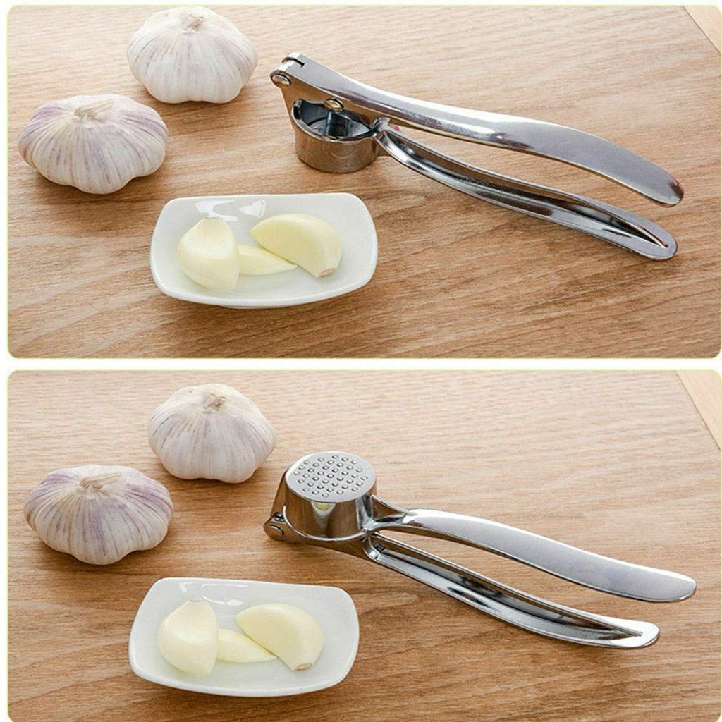 Stainless Steel Heavy Duty Home Kitchen Garlic Press Crusher Squeezer Presser Masher Mincer Hand Tool