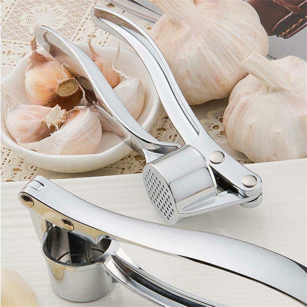 Stainless Steel Heavy Duty Home Kitchen Garlic Press Crusher Squeezer Presser Masher Mincer Hand Tool