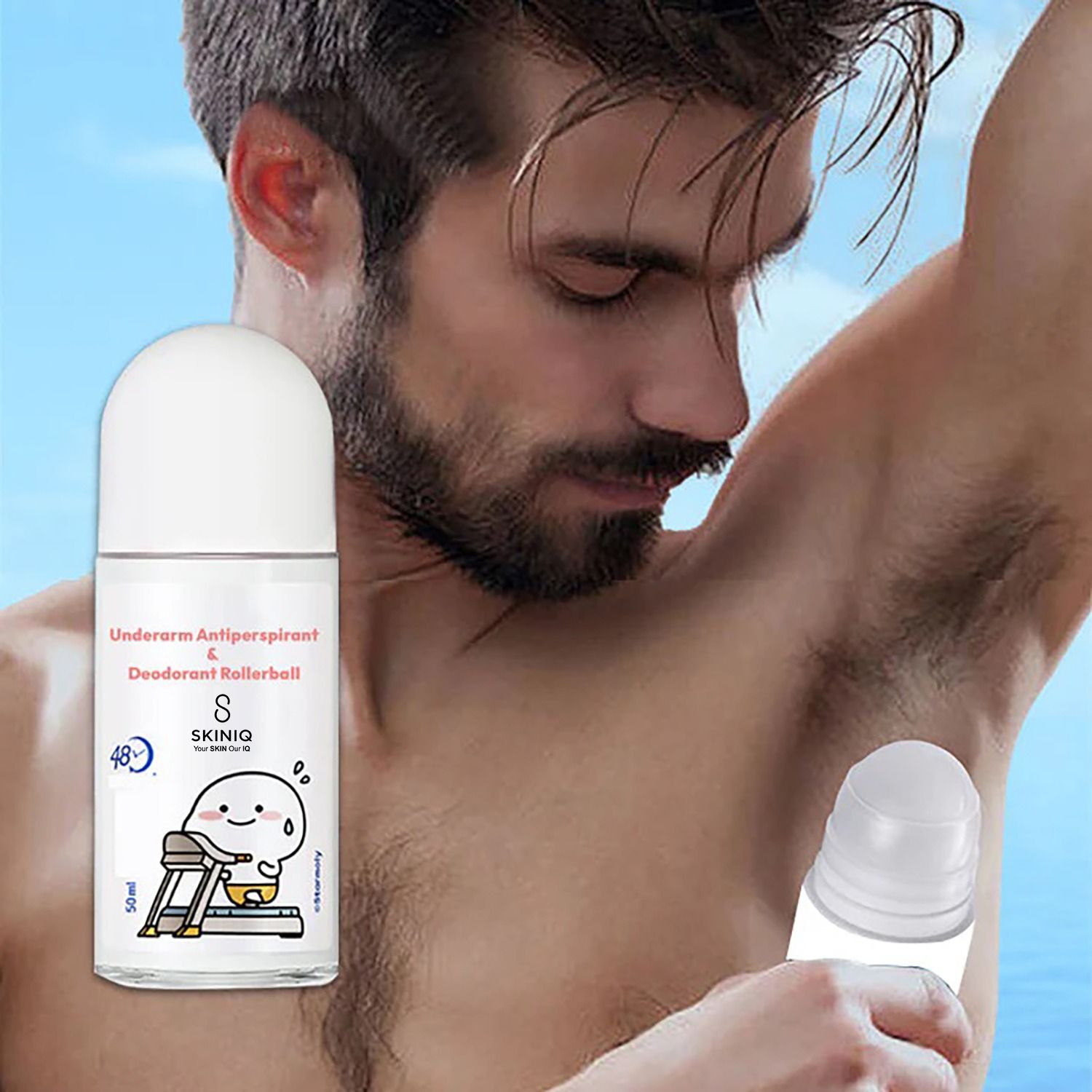 Underarm Antiperspirant Deedarant Rollerball ( Pack Of 2 )